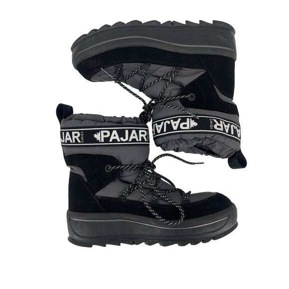 PAJAR Canada GALAXY Women's Snow Boots in Black/Grey Size US 7-7.5 EU 38 - Picture 7 of 8